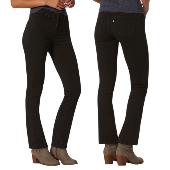 Levi's Denim - Levi’s 312 Shaping Slim Denim Black W30 Classic Fit